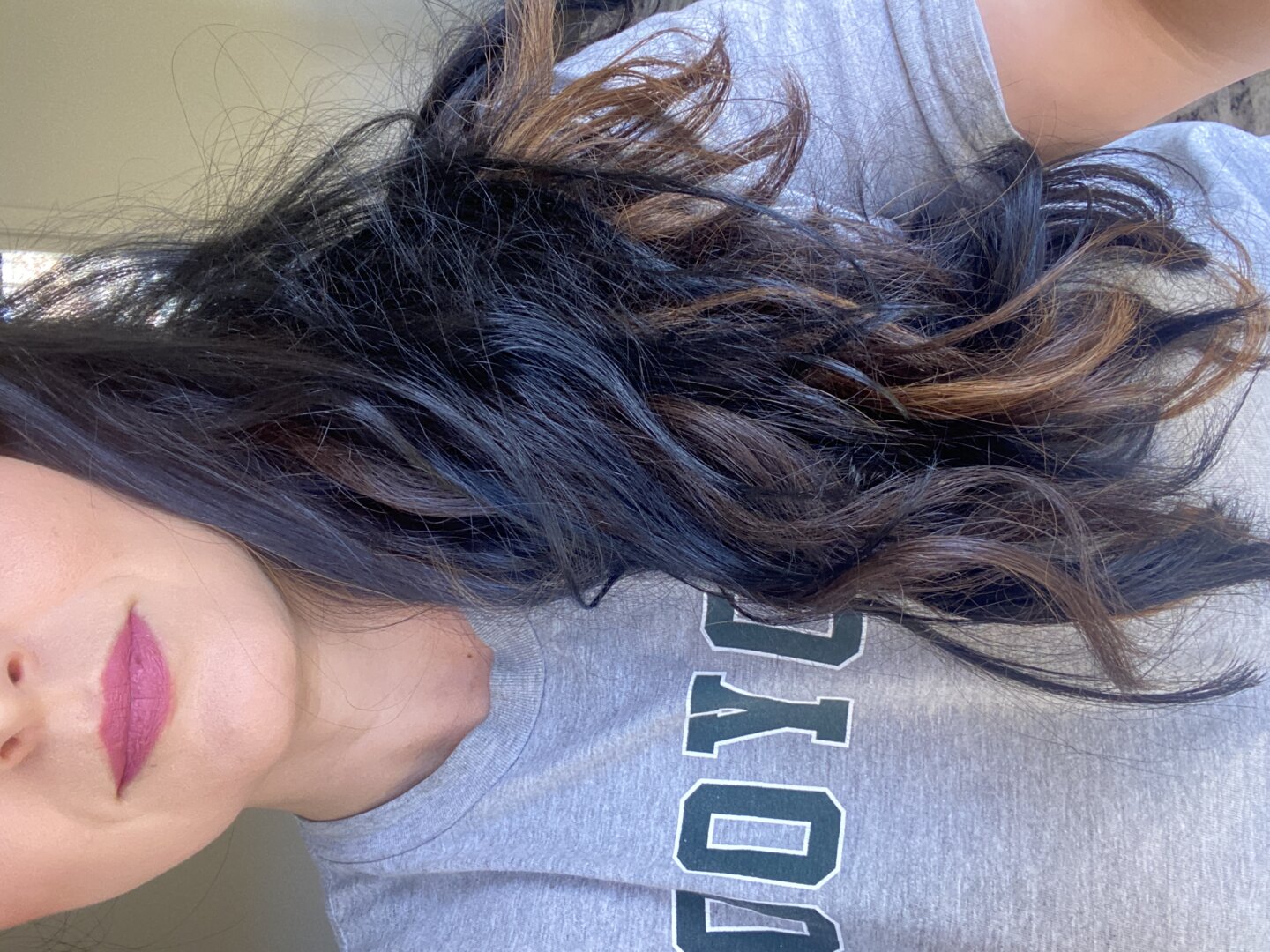 Customer wearing Muse extensions