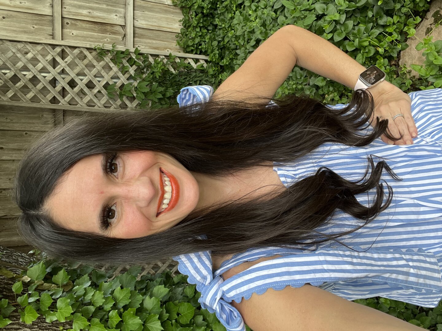 Customer wearing Muse extensions