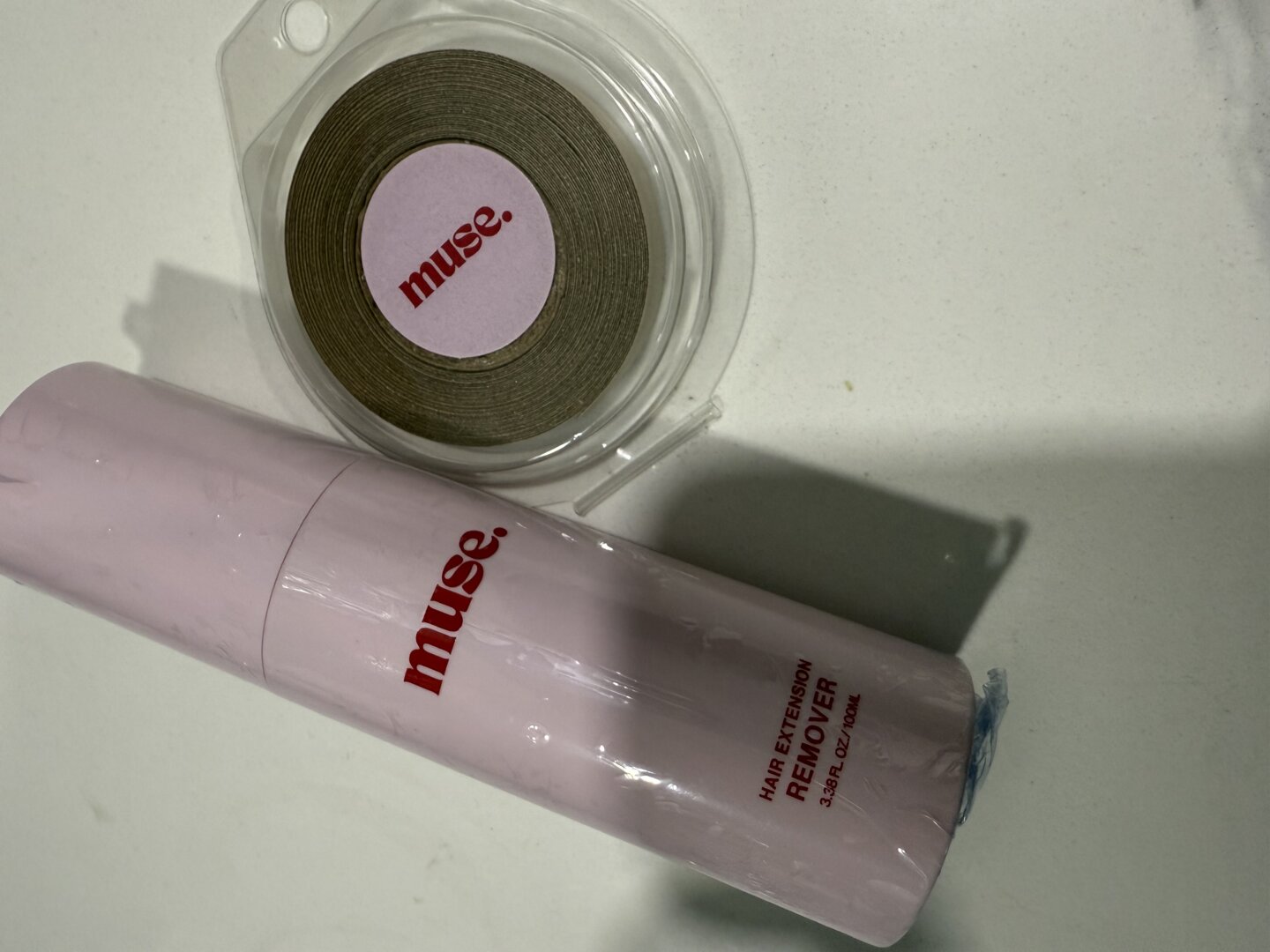 Customer wearing Muse extensions