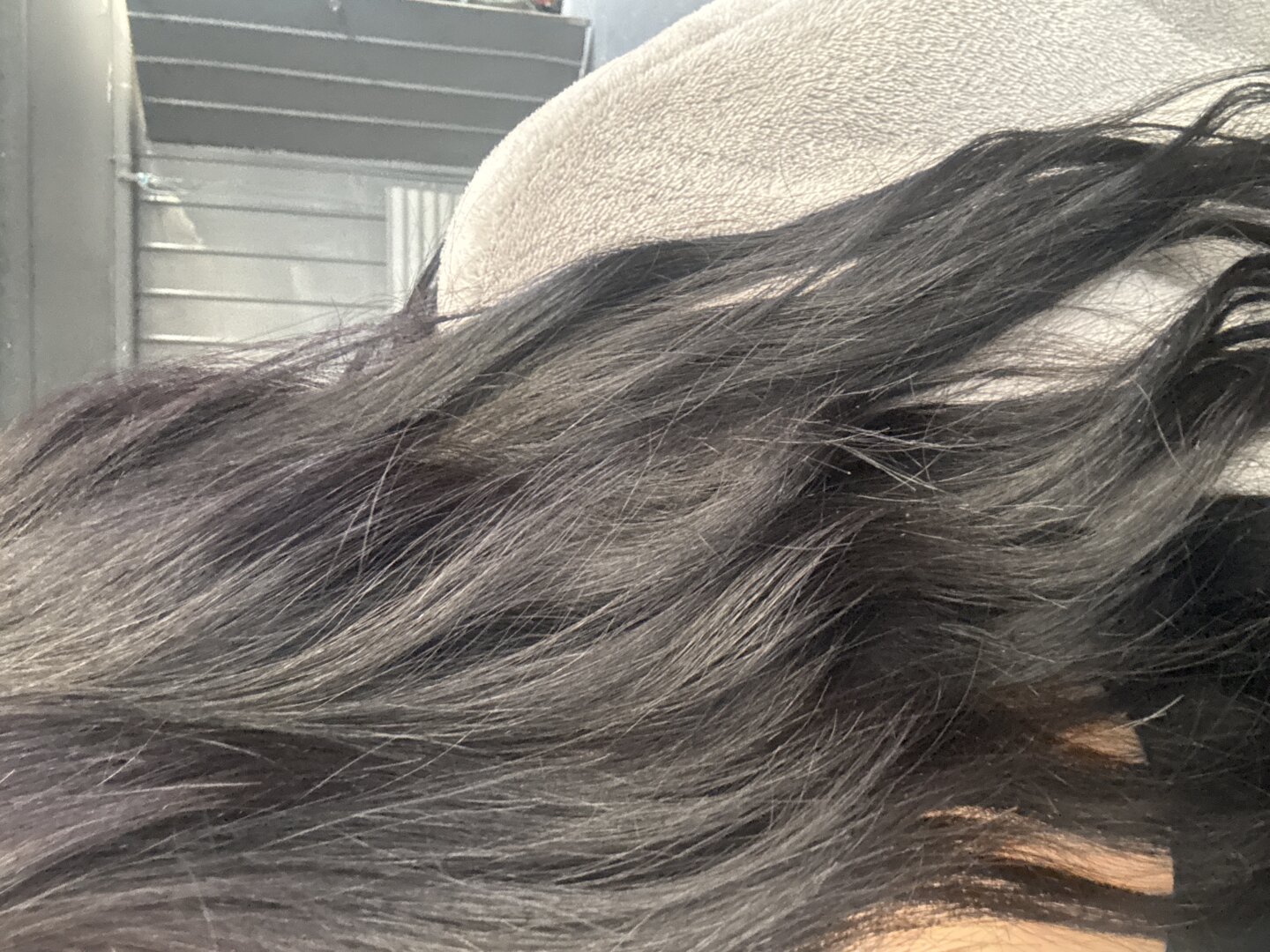 Customer wearing Muse extensions