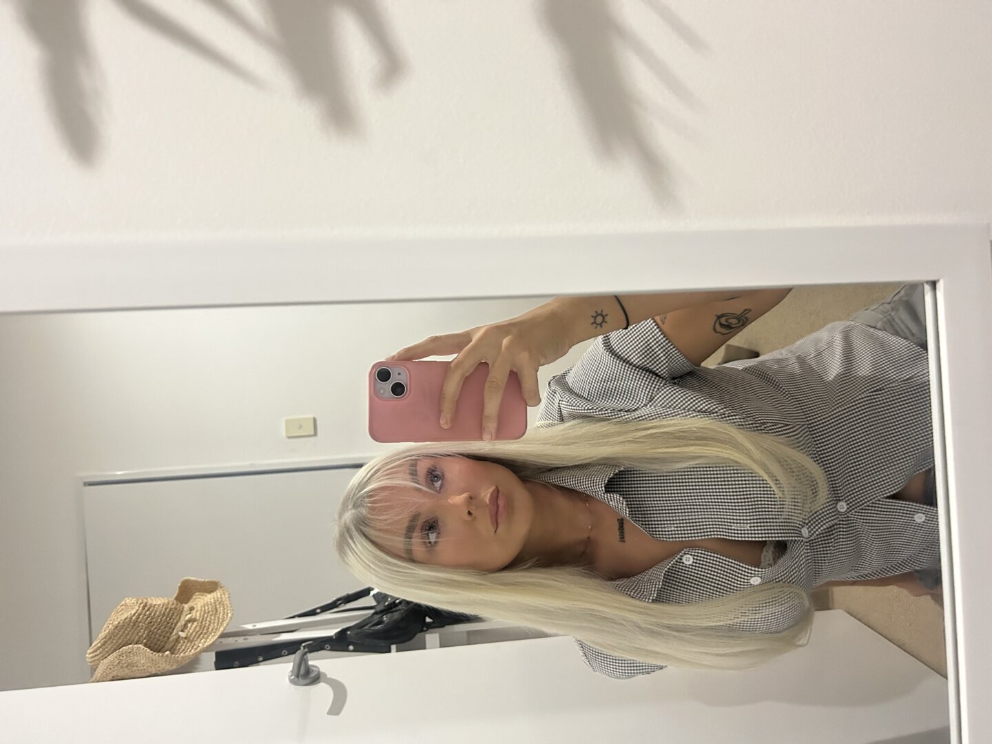 Customer wearing Muse extensions