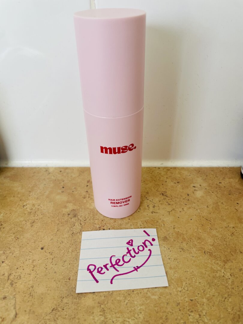 Customer wearing Muse extensions