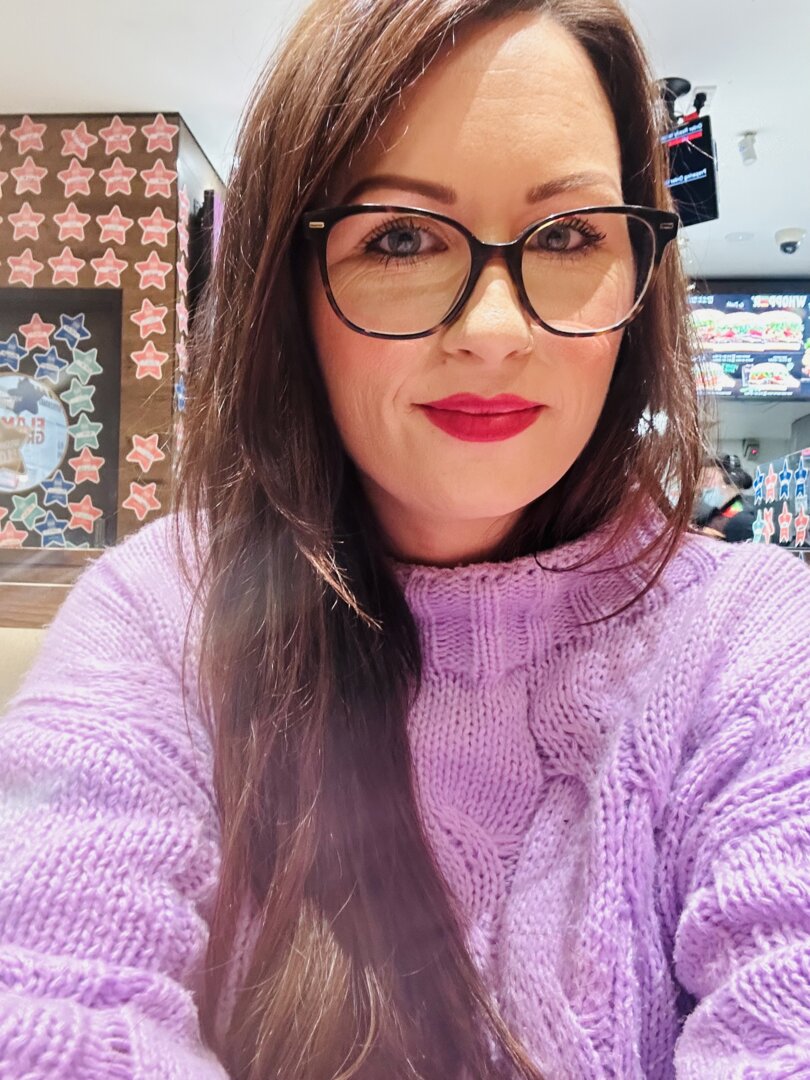 Customer wearing Muse extensions