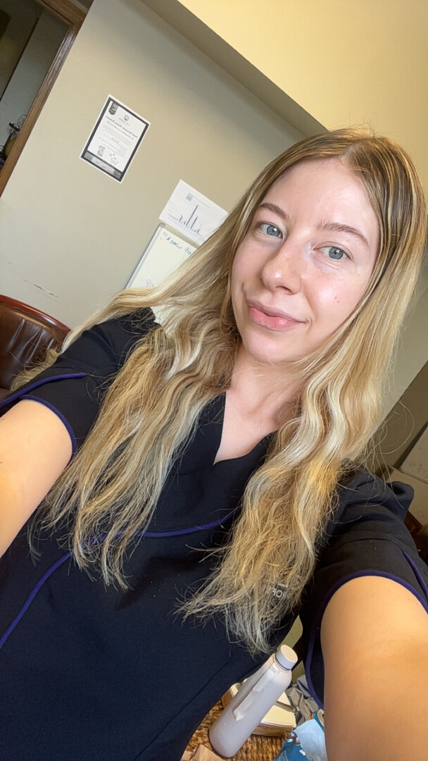 Customer wearing Muse extensions