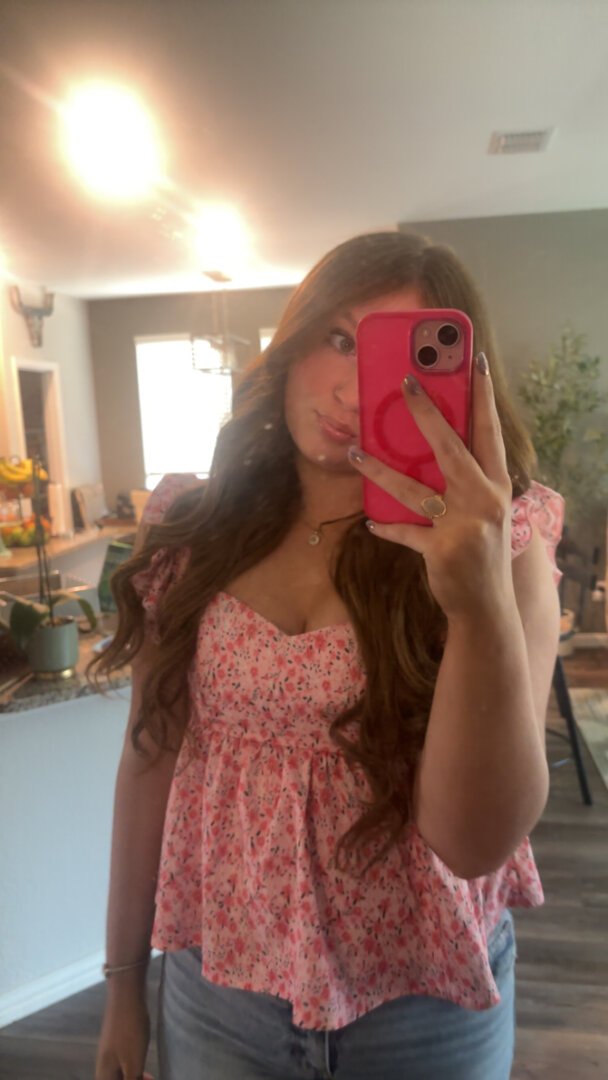 Customer wearing Muse extensions