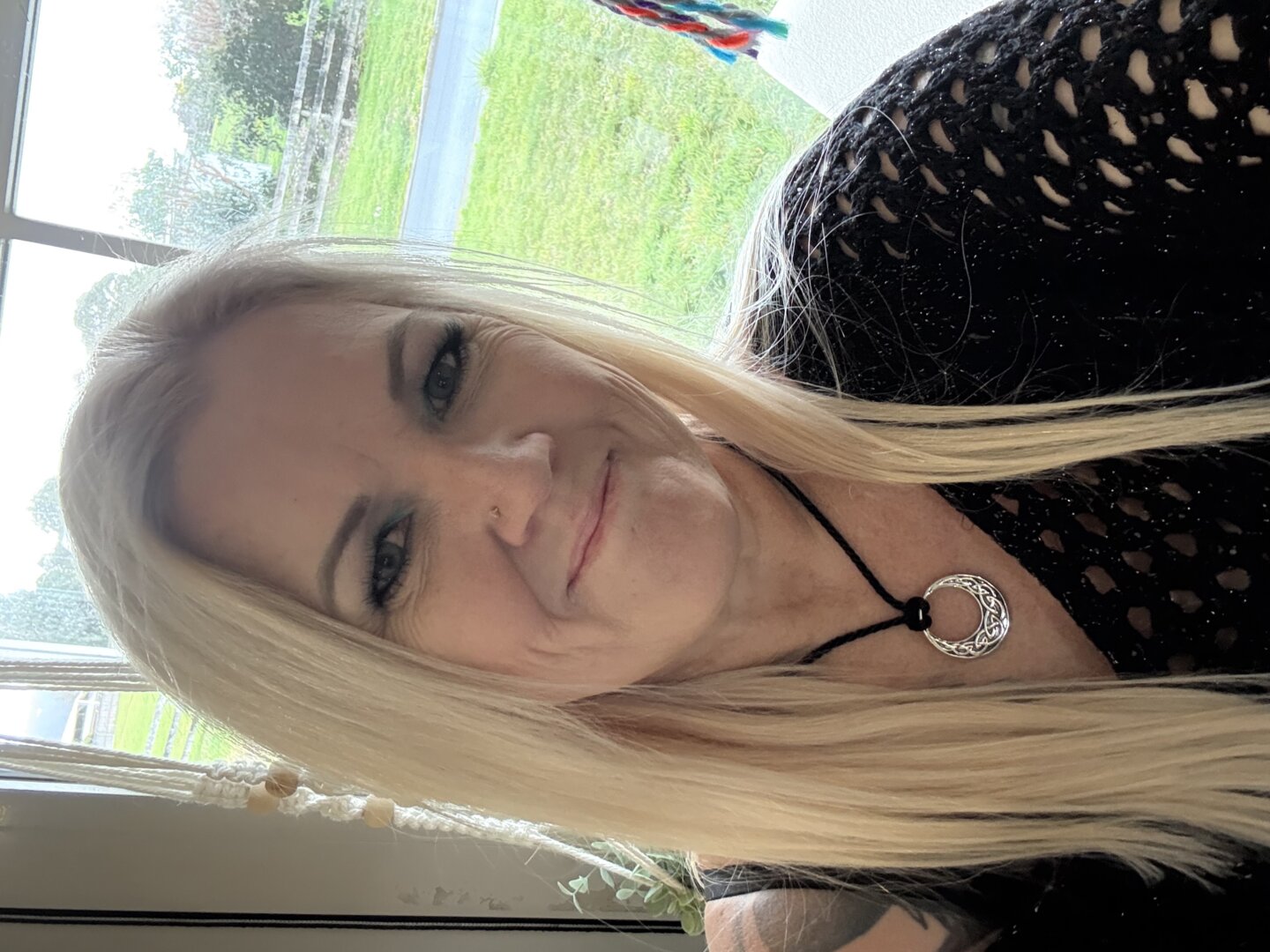 Customer wearing Muse extensions