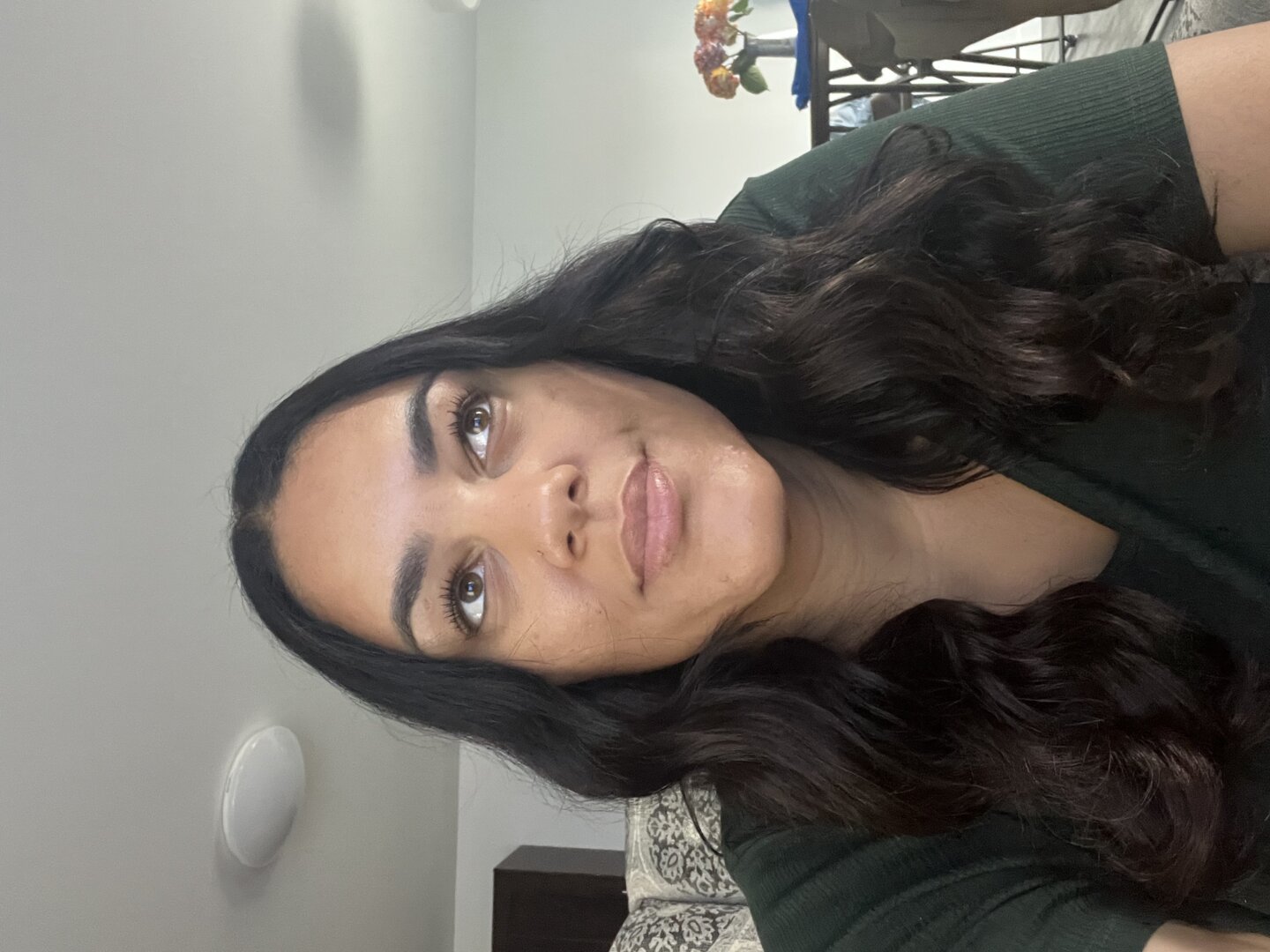 Customer wearing Muse extensions