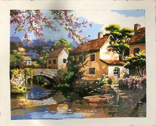 ArtVibe™ DIY Painting By Numbers - Countryside Landscape (16"x20" / 40x50cm)