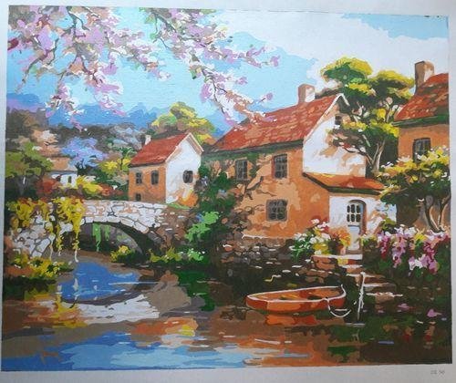 ArtVibe™ DIY Painting By Numbers - Countryside Landscape (16"x20" / 40x50cm)