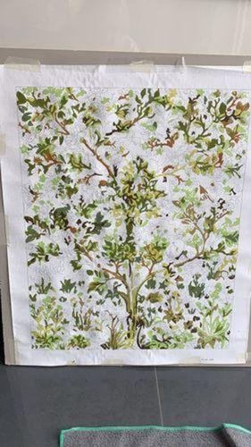 Détendez-vous et détendez-vous avec ArtVibe™ DIY Peinture par numéros - Arbre de vie (16"x20"/40x50cm)
