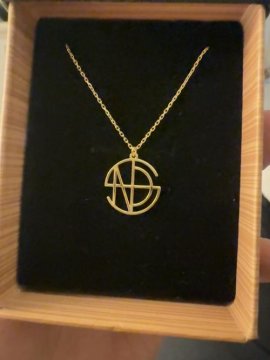 Name Logo Necklace - Sterling Silver review