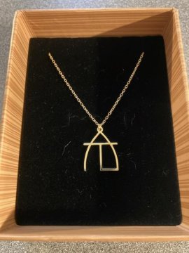 Name Logo Necklace - Sterling Silver review