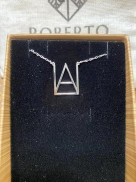 Name Logo Necklace - Sterling Silver review