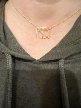 Name Logo Necklace - Sterling Silver review
