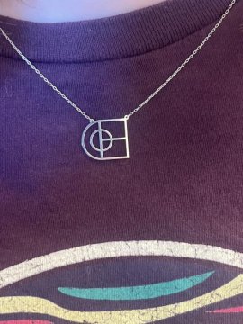 Name Logo Necklace - Sterling Silver review