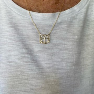 Name Logo Necklace - Sterling Silver review