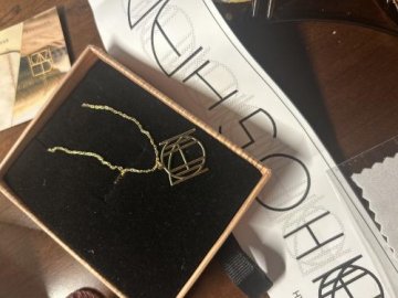 Name Logo Necklace - Sterling Silver review