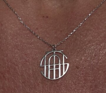 Name Logo Necklace - Sterling Silver review