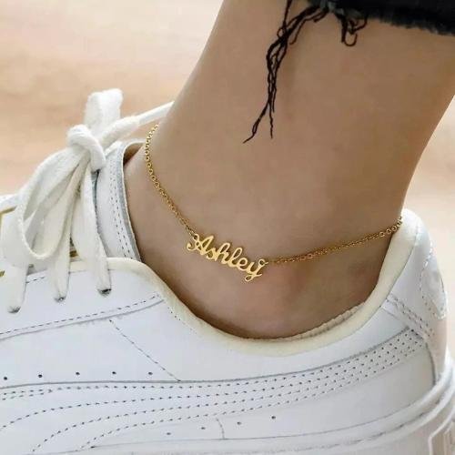 EngravedMe™ Name Anklet