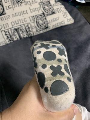 Tic Tac Toe - 5 Pares de calcetines antideslizantes para bebés y niños pequeños