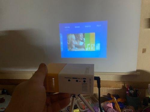 The Mini Portable Projector