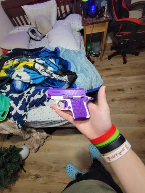 Stress Shot Fidget Gun