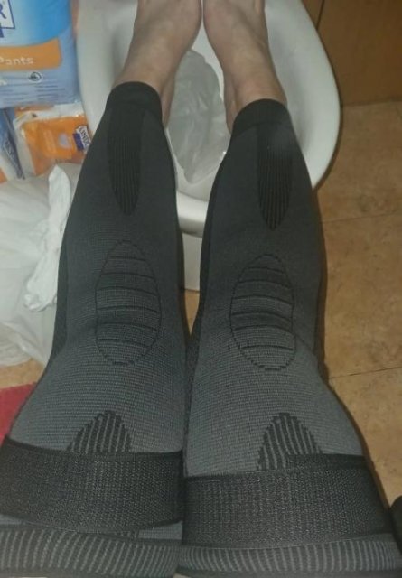 RecoverEase Pro Heated Compression Leg Sleeves