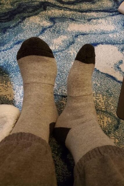 WarmEase™ Rechargeable Cushioned Heating Socks Rechargeable Cushioned Heating Socks