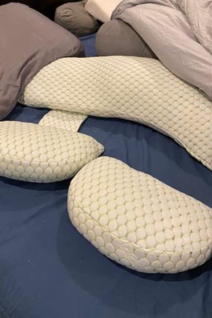 ComfortCradle™ Three in One Side Sleeper Pregnancy Pillow