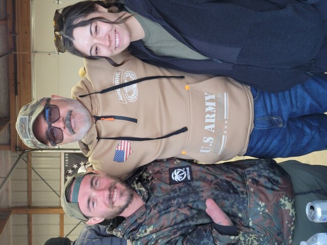 There Are No Ex-paratroopers Quarter Zip Hoodie