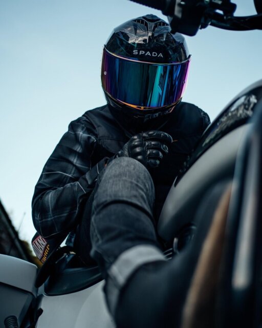 SP18 Dark Chameleon Full Face Motorcycle Helmet