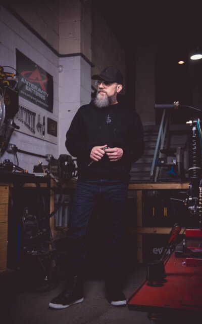 Ronin Raw Indigo Motorcycle Jeans