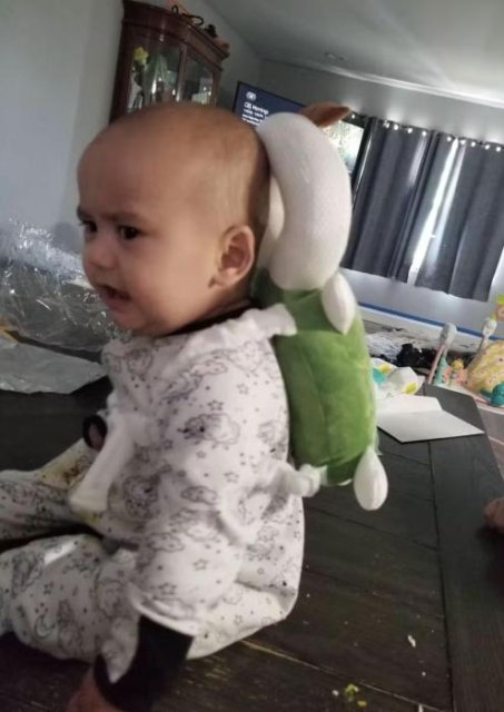 Baby Bump - Head Protection Backpack