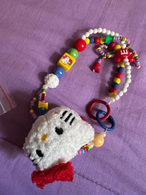 Kawaii Hello Kitty Handmade Bead Chain