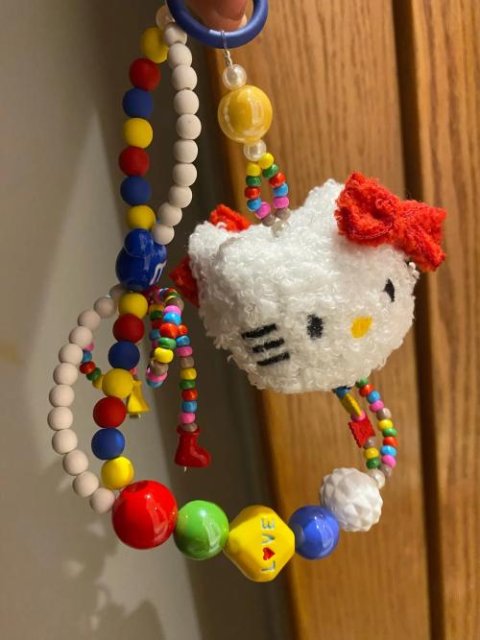 Kawaii Hello Kitty Handmade Bead Chain