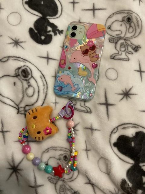 Kawaii Hello Kitty Handmade Bead Chain