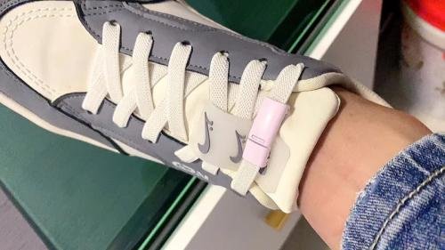 Magnetic Lazy Shoelace Metal Buckle