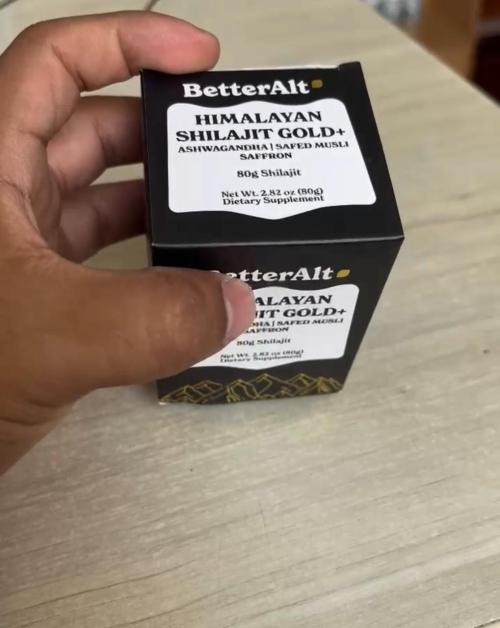 Shilajit Gold  BETTER ALT (80g)