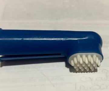 3 Pcs Soft Pet Finger Toothbrush für Dogs review