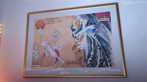 Pokémon Poster Kunstdruck im japanischen Stil - viele Motive