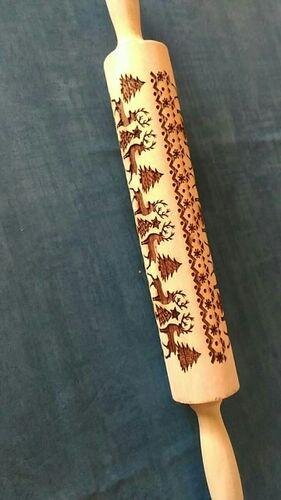 Christmas 3D Rolling Pin
