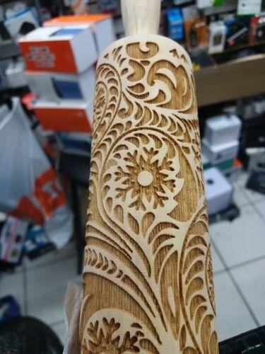 Christmas 3D Rolling Pin
