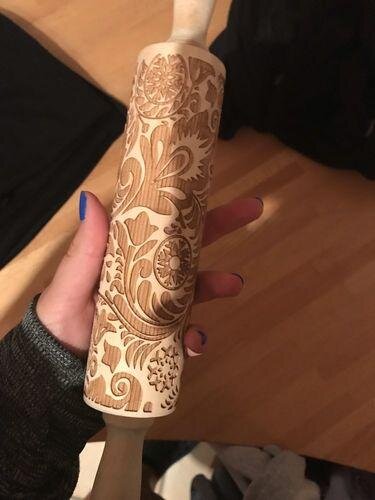 Christmas 3D Rolling Pin