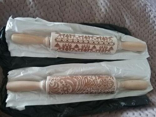 Christmas 3D Rolling Pin