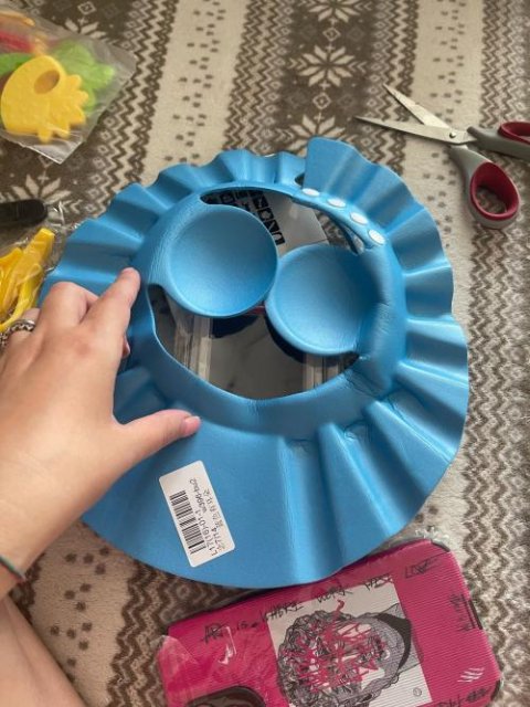 Visière chapeau pour douche bébé I ShampooCap™
