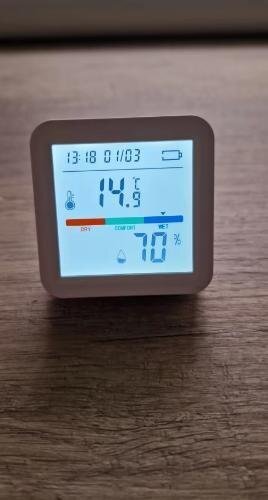 Royaleva Wifi-Enabled Temperature And Humidity Sensor