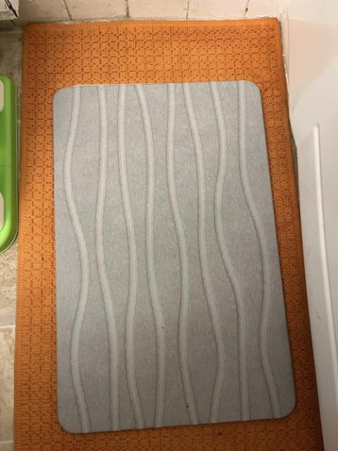 RoyaleGlow Natural Stone Bath Mat Fast Drying Non-Slip