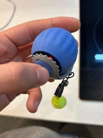 Luxora Interactive Rechargeable Cat Toy Ball for Fun