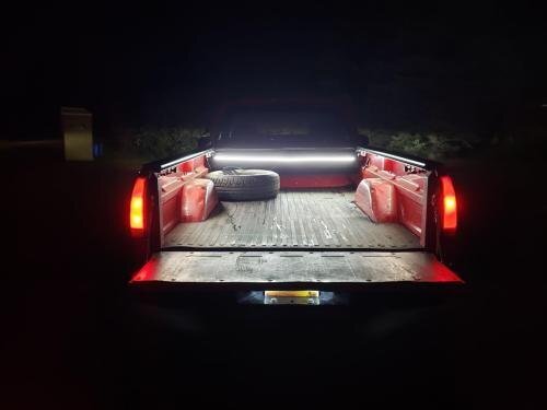 RoyaleGlow Cargo Pickup Truck Truck Bed Lights 60 Inch Strip