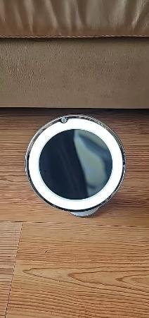 Luxora 10X LED Mirror on Suction Cup for Perfect Makeup
